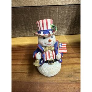 Roman Inc 1997 American Snowman Figurine 71262 In Box